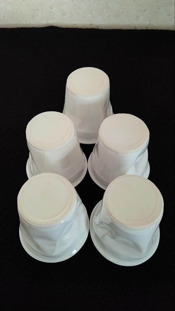 レア Rob Brandt 陶器 クラッシュドカップ 小 5個セット Amazon.co.jp: レア Rob Brandt 陶器 クラッシュドカップ 小 5個セット